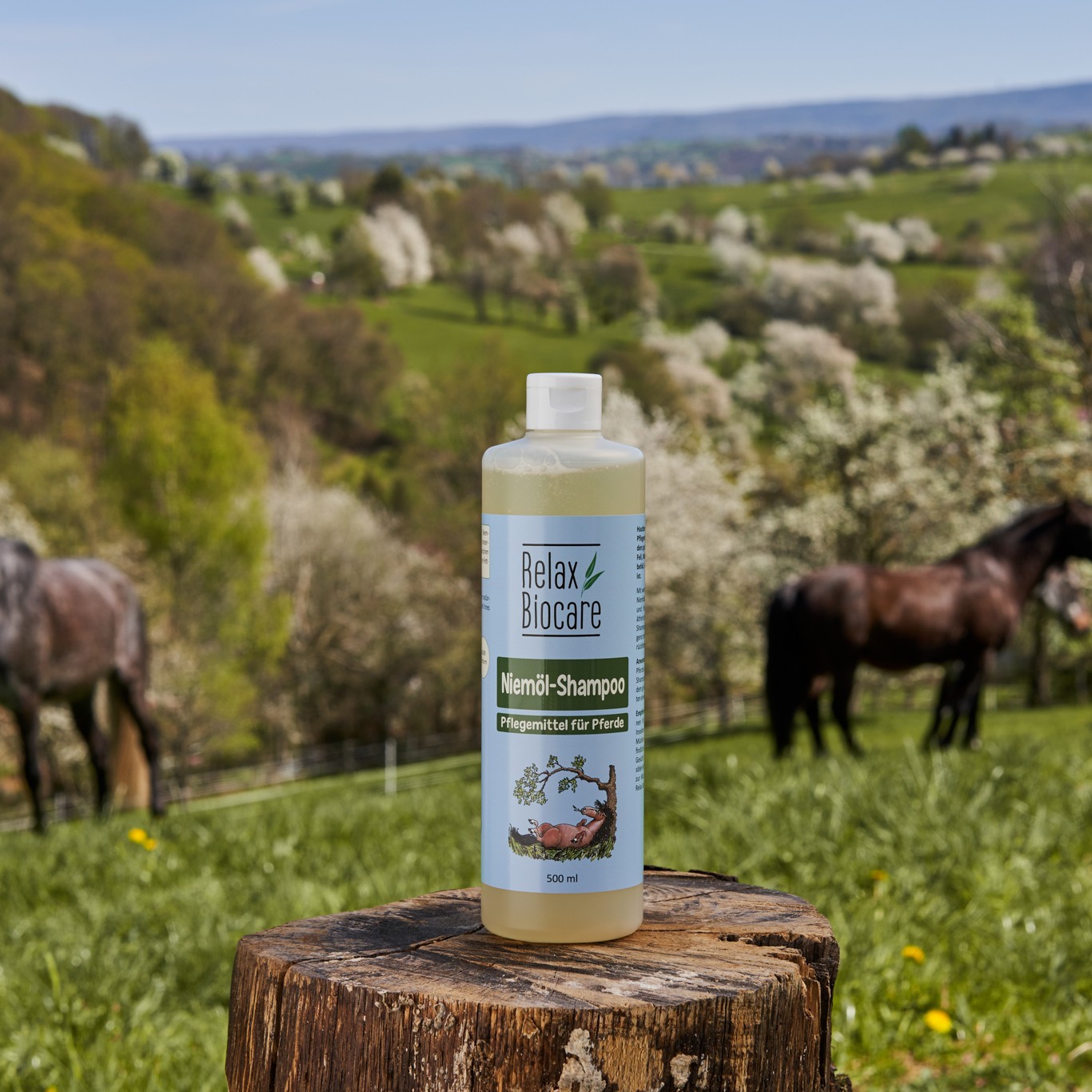 RELAX - Niemöl Shampoo - Pflegemittel für Pferde