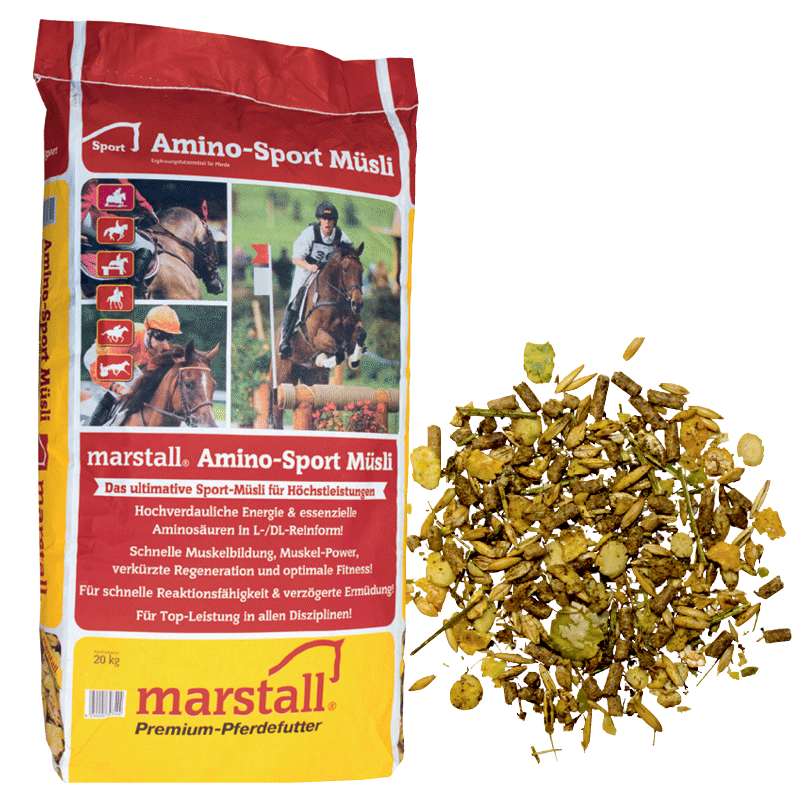 marstall - Amino-Sport Müsli - Zur Fütterung von Hochleistungspferden