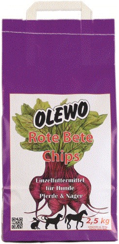 OLEWO Rote Bete Chips - natürliche Spurenelemente für Pferde  OLEWO Rote Bete Chips - natürliche Spurenelemente für Pferde