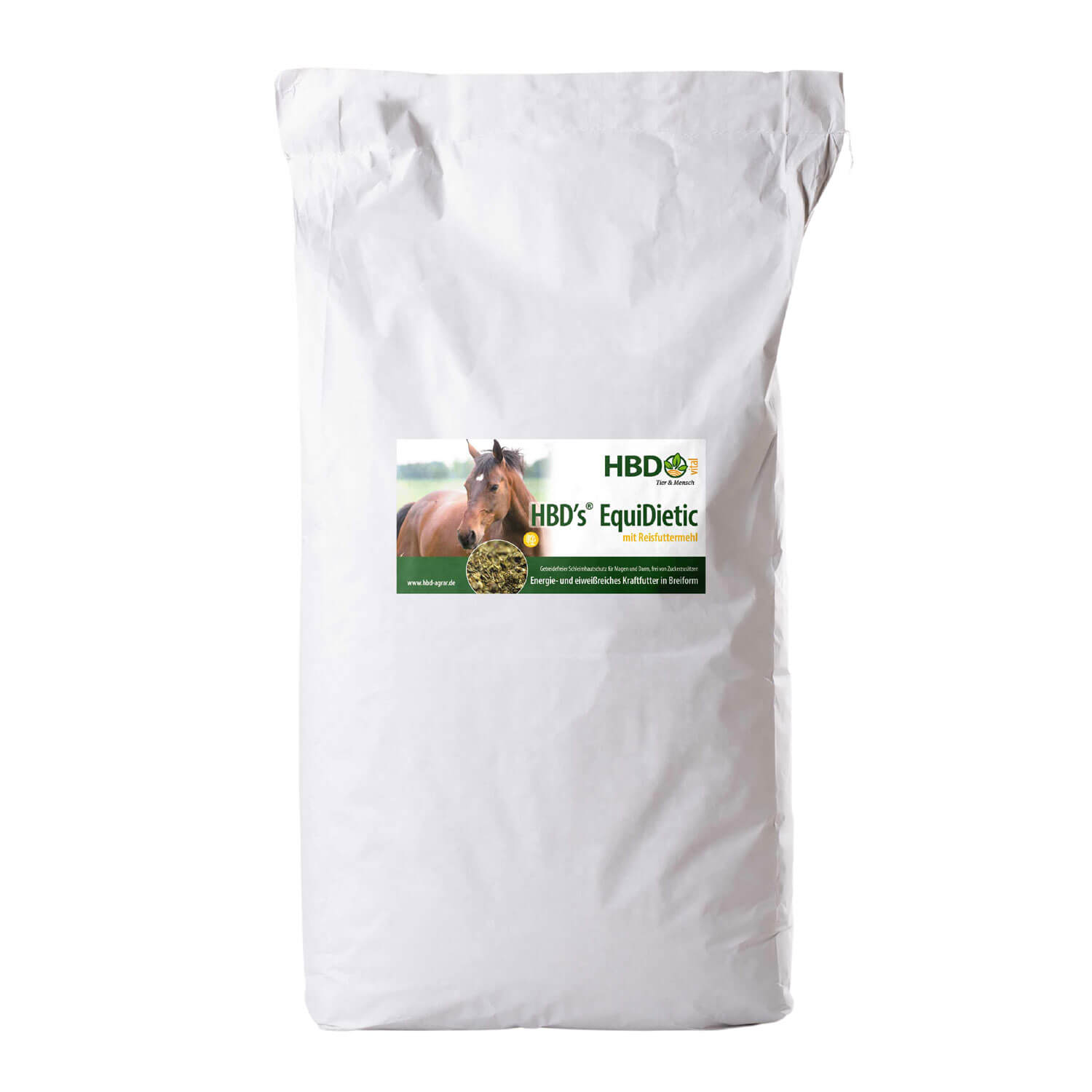 HBD-Agrar - HBD's® EquiDietic - mit Reisfuttermehl