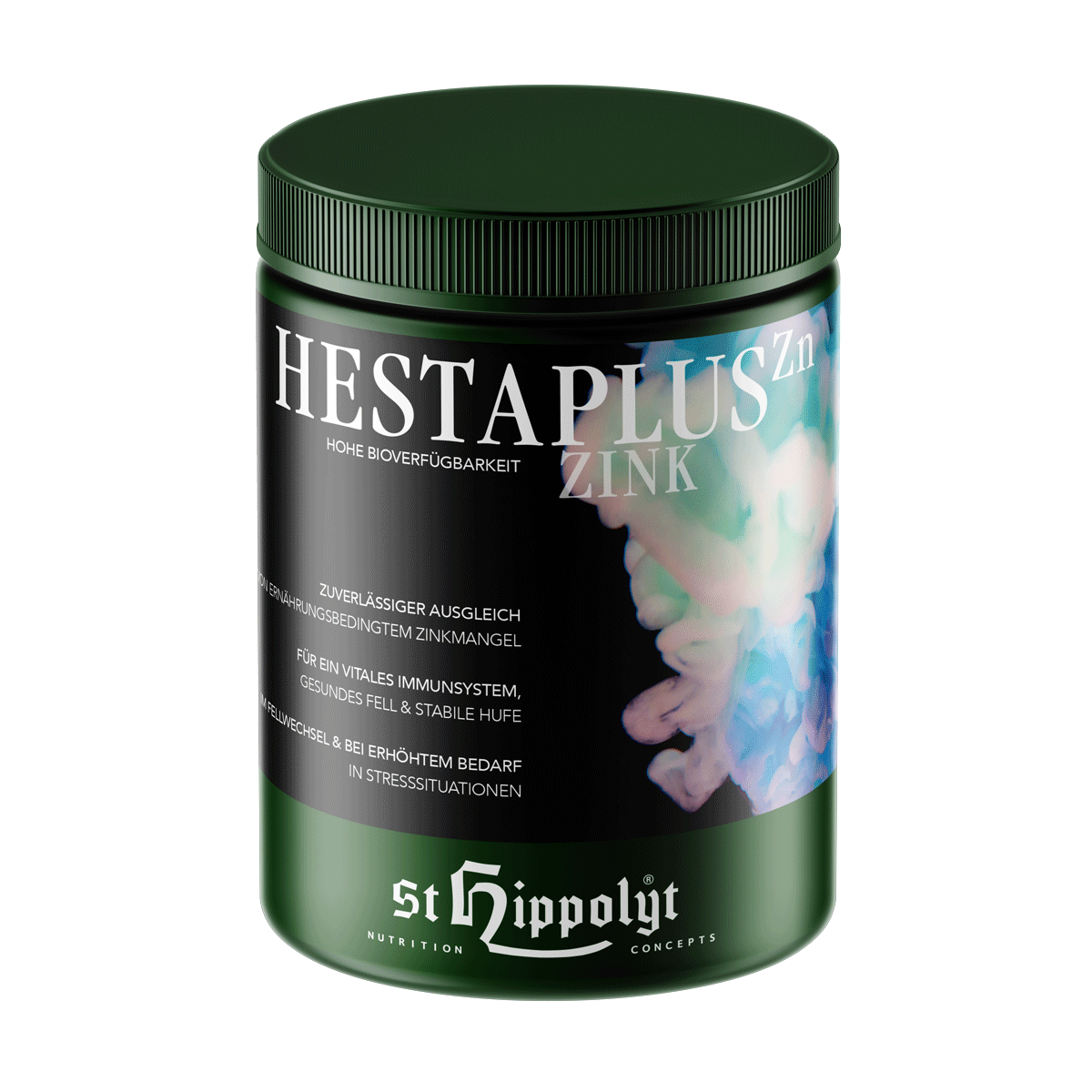 St.Hippolyt - Hesta plus Zink - zum Ausgleich bei Zinkmangel -  für Fell, Hufe, Haut und Immunsystem