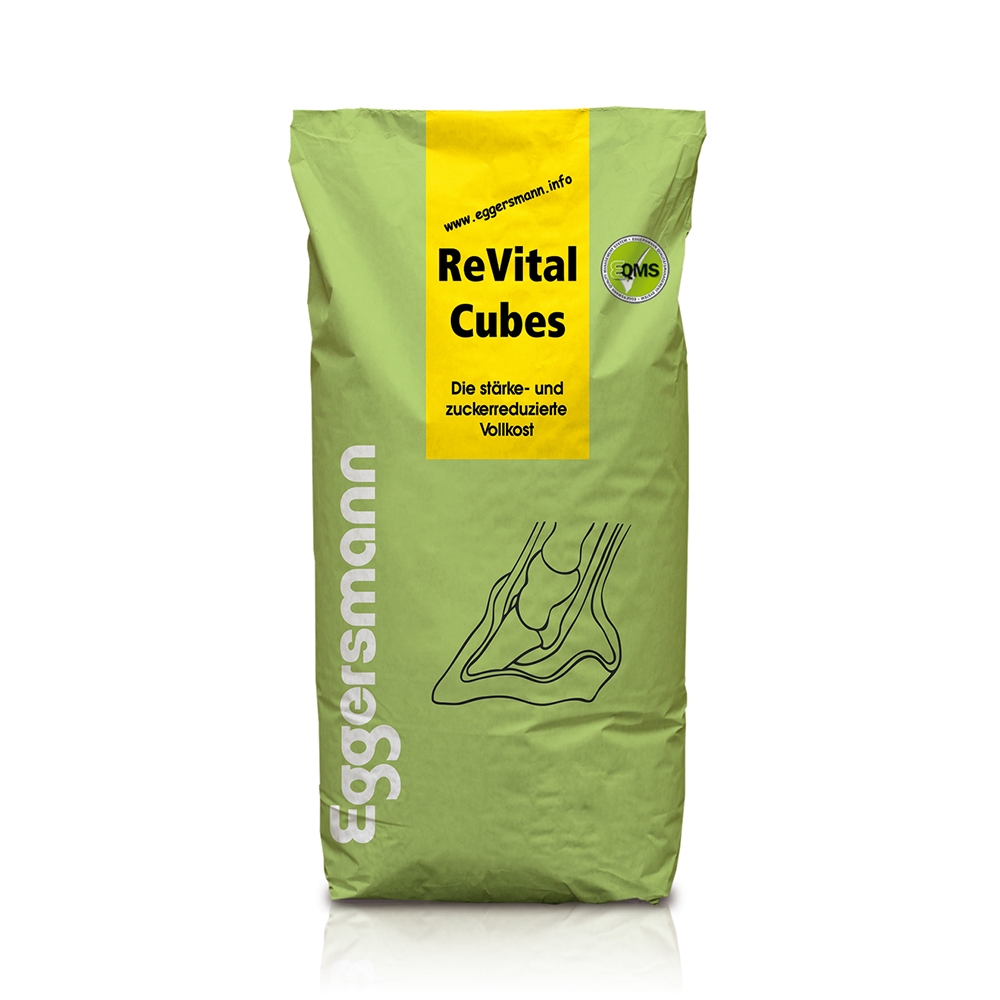 Eggersmann - ReVital Cubes - Stärke- und zuckerarmes Spezialfutter ohne Getreide