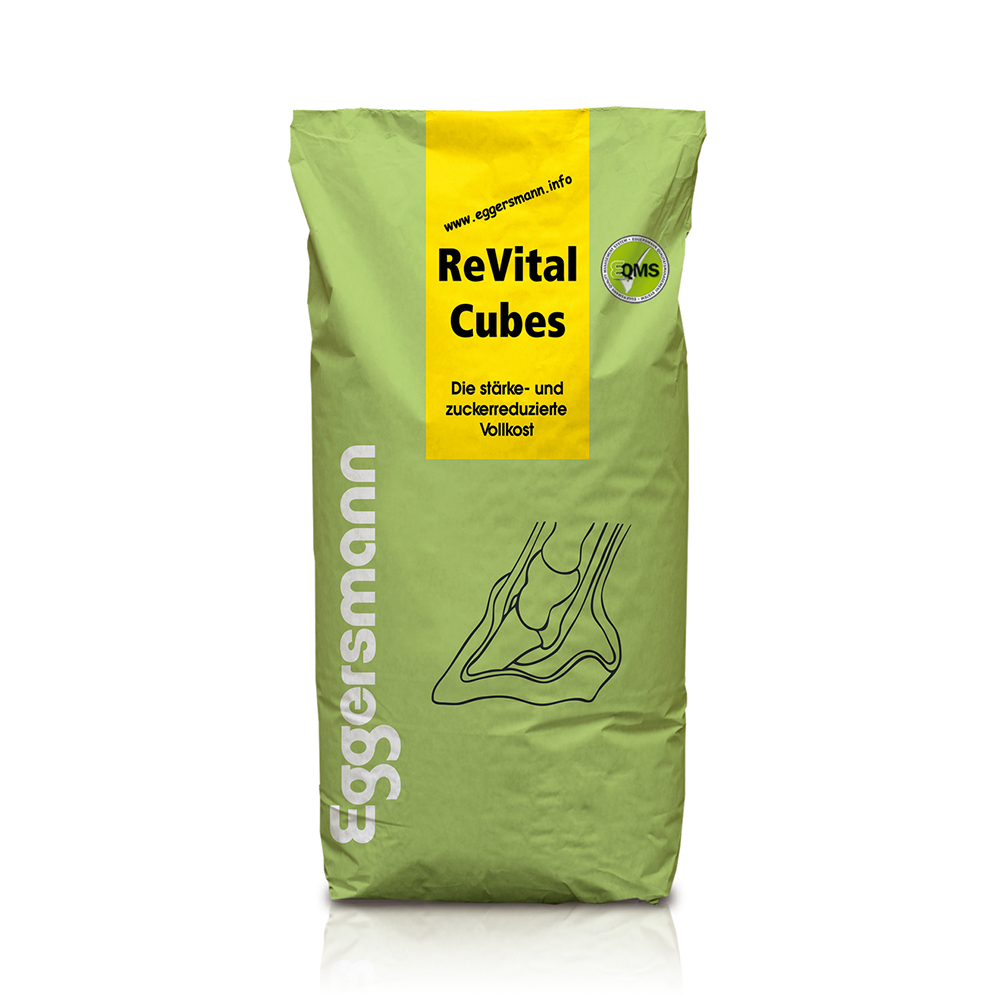 Eggersmann - ReVital Cubes - Stärke- und zuckerarmes Spezialfutter ohne Getreide Eggersmann - ReVital Cubes - Stärke- und zuckerarmes Spezialfutter ohne Getreide
