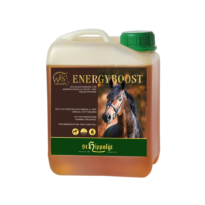 WES FOR HORSES - Energy Boost - Hochleistungsöl für anspruchsvolle Sport- und Freizeitpferde