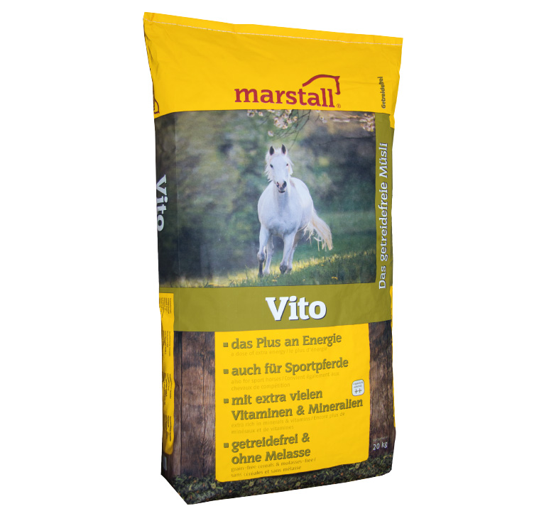 marstall - Vito - getreidearmes und melassefreies Spezialfutter