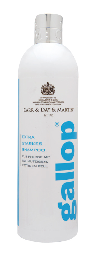 Carr & Day & Martin - Gallop Extra Starkes Shampoo - für stark verschmutzte Pferde Carr & Day & Martin - Gallop Extra Starkes Shampoo - für stark verschmutzte Pferde