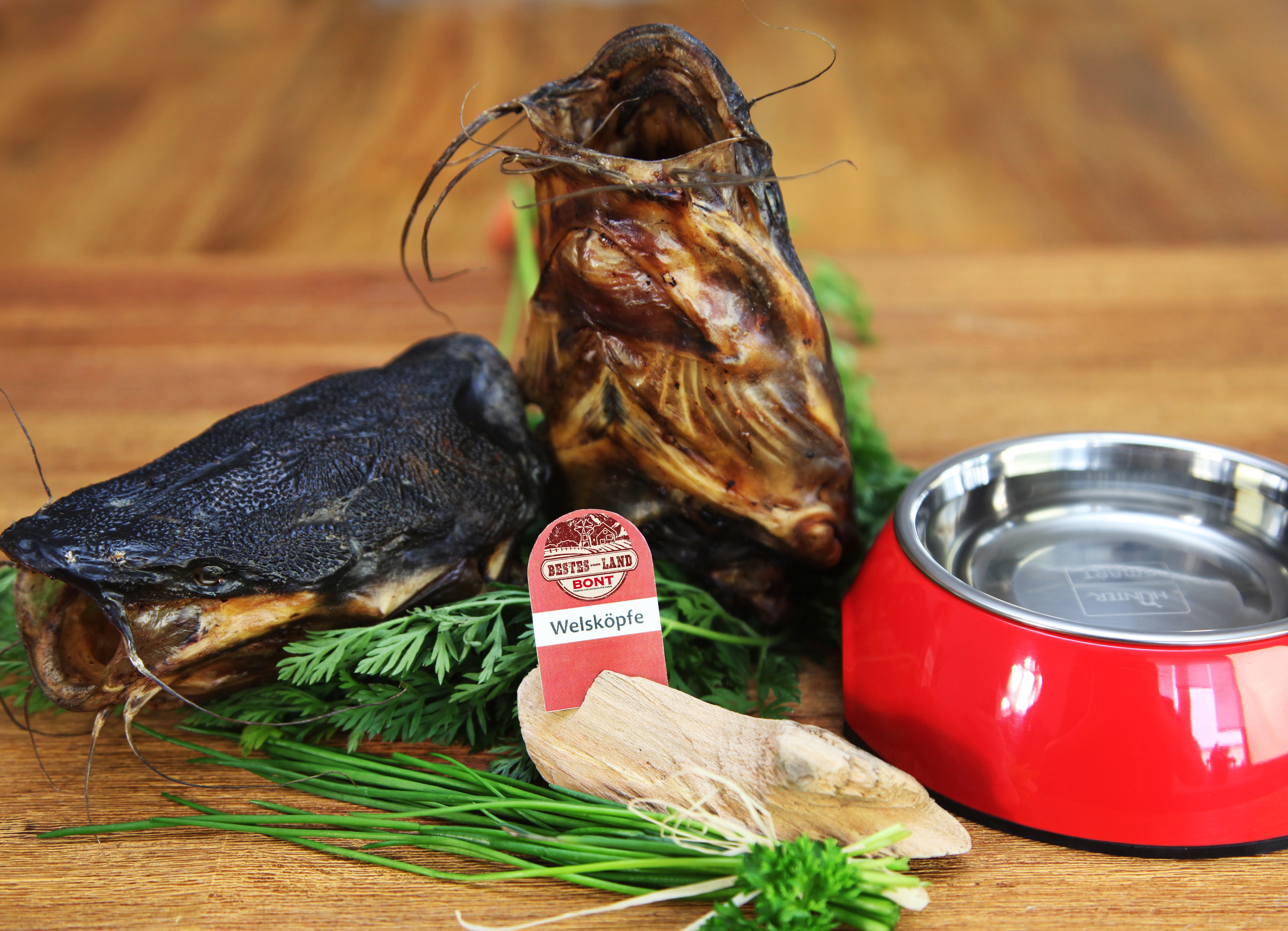BONT - Welskopf - natürlicher Fisch-Snack für Hunde BONT - Welskopf - natürlicher Fisch-Snack für Hunde