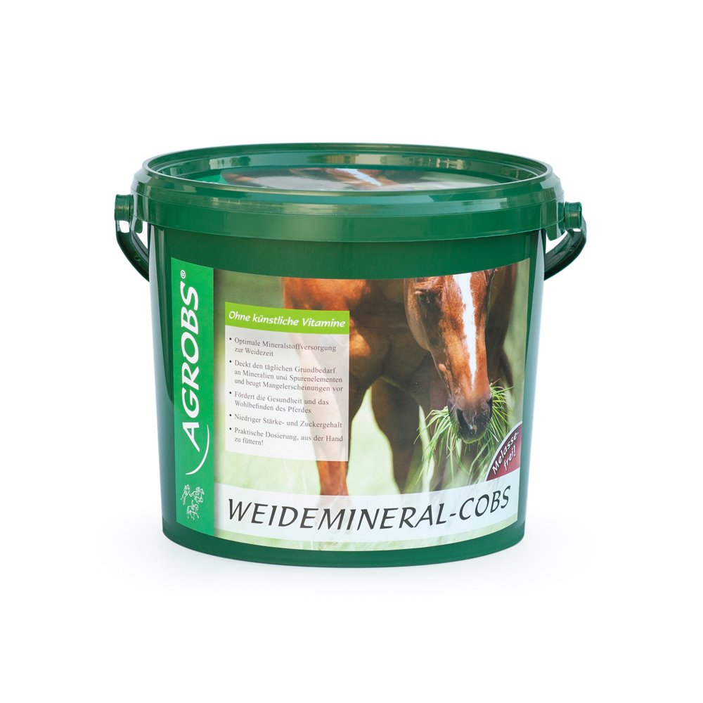Agrobs - Weidemineral-Cobs - Mineralfutter für die Weidesaison mit essentiellen Spurenelementen Agrobs - Weidemineral-Cobs - Mineralfutter für die Weidesaison mit essentiellen Spurenelementen