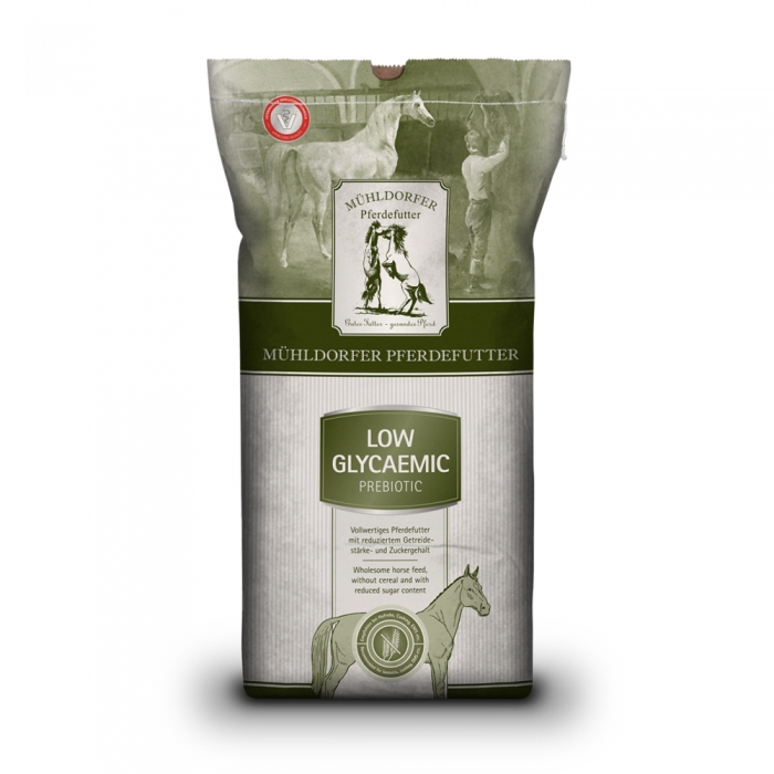 Mühldorfer - Low Glycaemic prebiotic - Pferdefutter bei Stoffwechselproblemen - Melassefrei Mühldorfer - Low Glycaemic prebiotic - Pferdefutter bei Stoffwechselproblemen - Melassefrei