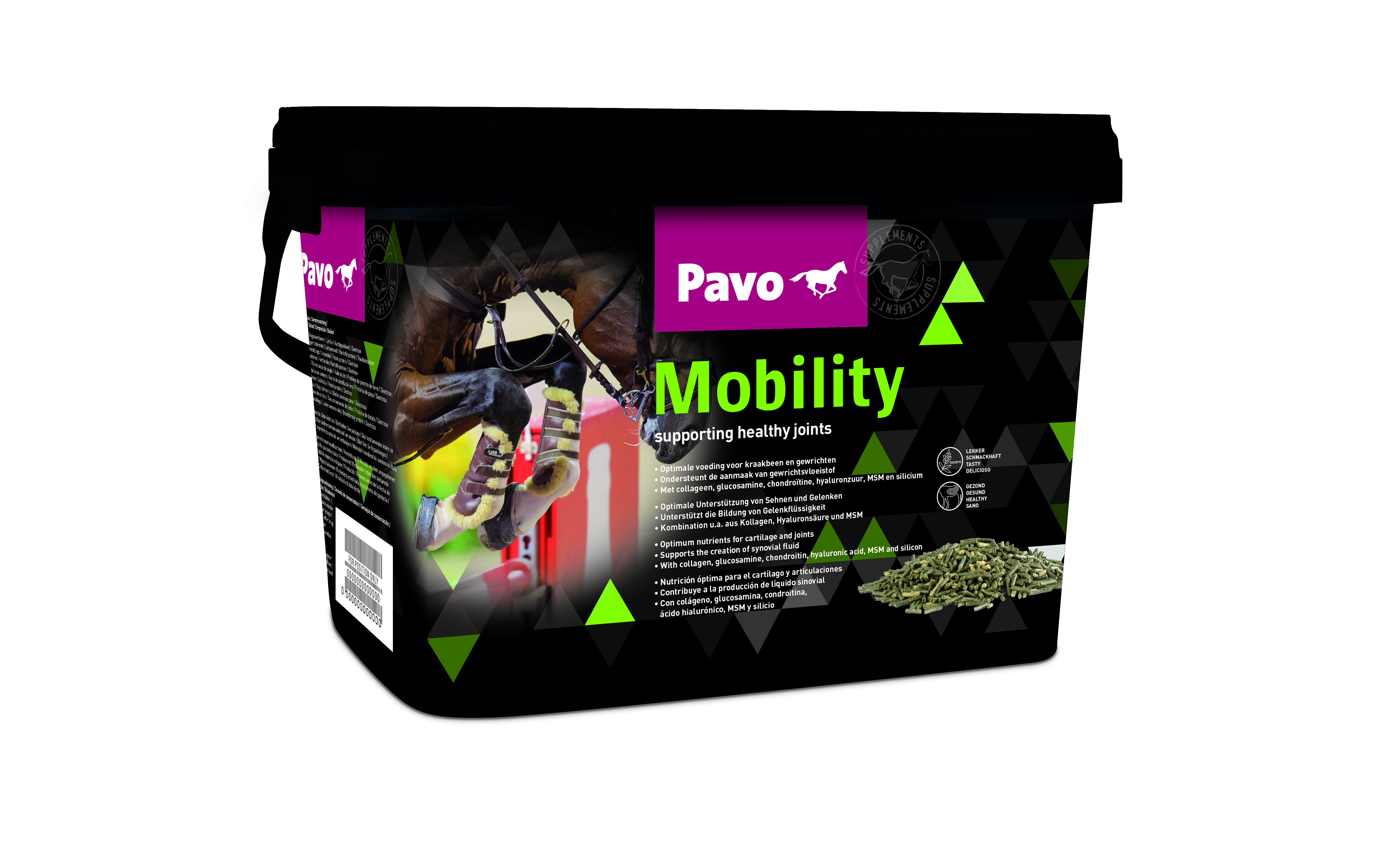 Pavo - Mobility - Ergänzung für bewegliche Gelenke bei Pferden Pavo - Mobility - Ergänzung für bewegliche Gelenke bei Pferden
