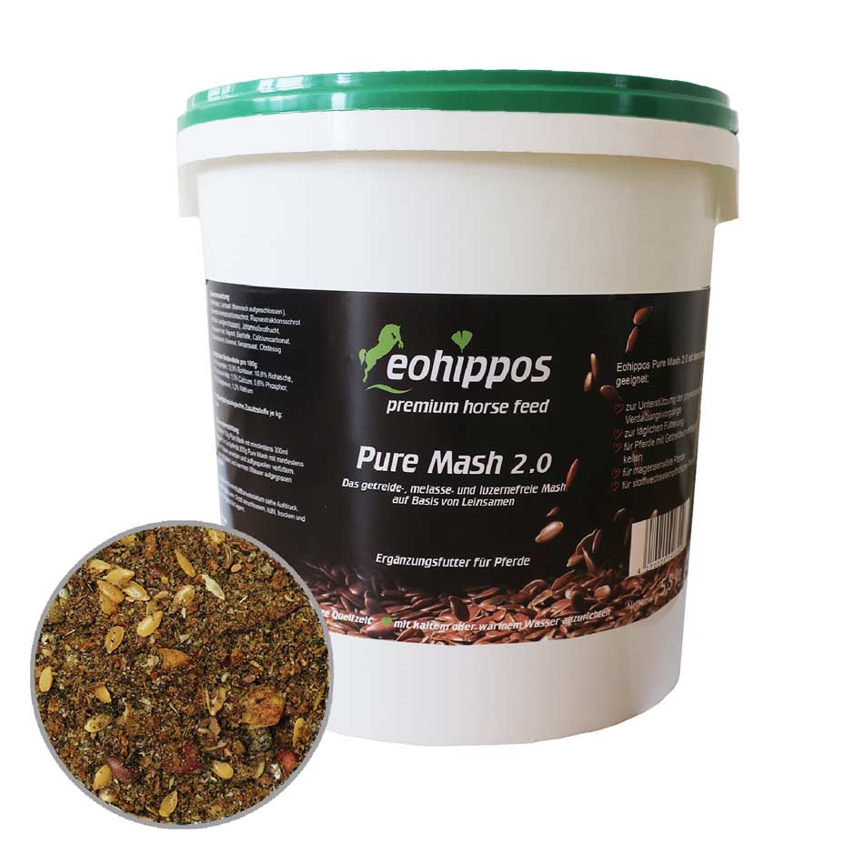 Eohippos - Pure Mash 2.0 - melasse- und getreidefreies Mash für Pferde Eohippos - Pure Mash 2.0 - melasse- und getreidefreies Mash für Pferde