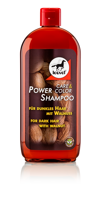 Leovet - Power Shampoo Walnuss - kräftiger Glanz für dunkles Fell und Langhaar Leovet - Power Shampoo Walnuss - kräftiger Glanz für dunkles Fell und Langhaar