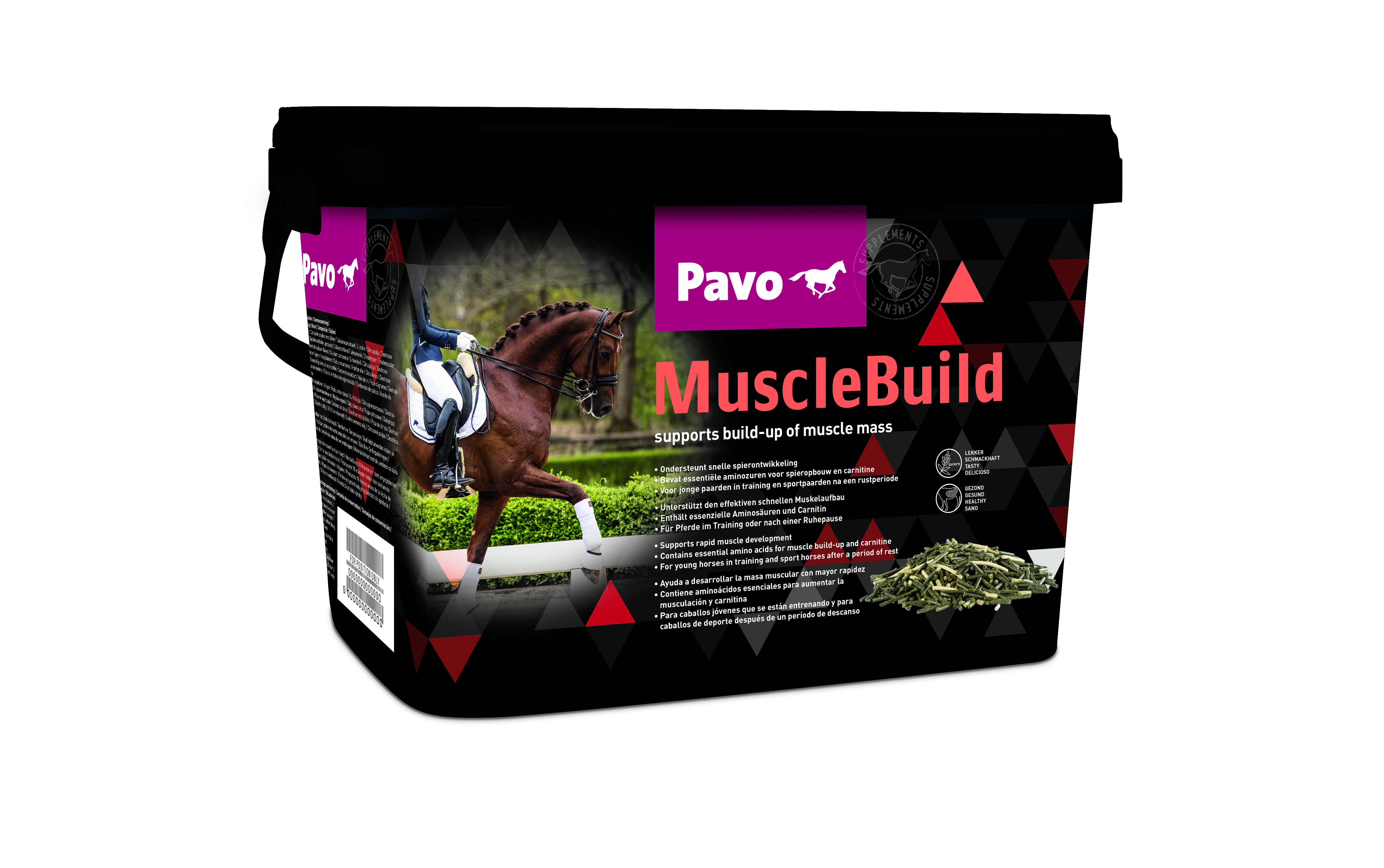 Pavo - MuscleBuild - Für schnellen Muskelaufbau Pavo - MuscleBuild - Für schnellen Muskelaufbau