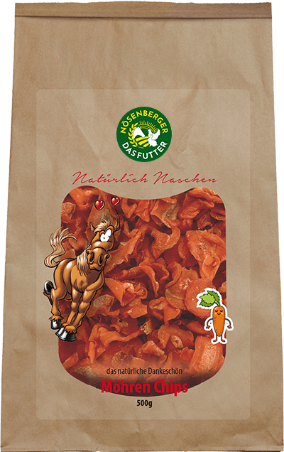 Nösenberger - Möhren Chips - Natürlich Naschen – mit wichtigen Nährstoffen Nösenberger - Möhren Chips - Natürlich Naschen – mit wichtigen Nährstoffen