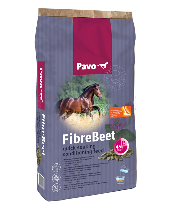 Pavo - FibreBeet - Raufutterergänzung für magere, dünne (Sport-)Pferde