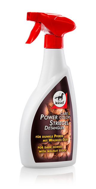 Leovet - Power Striegel Walnuss - warmer Glanz für dunkles Fell und Langhaar Leovet - Power Striegel Walnuss - warmer Glanz für dunkles Fell und Langhaar