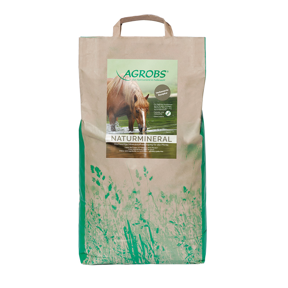 Agrobs - Naturmineral - Hochwertige Mineralstoffe und Vitamine für alle Pferde Agrobs - Naturmineral - Hochwertige Mineralstoffe und Vitamine für alle Pferde
