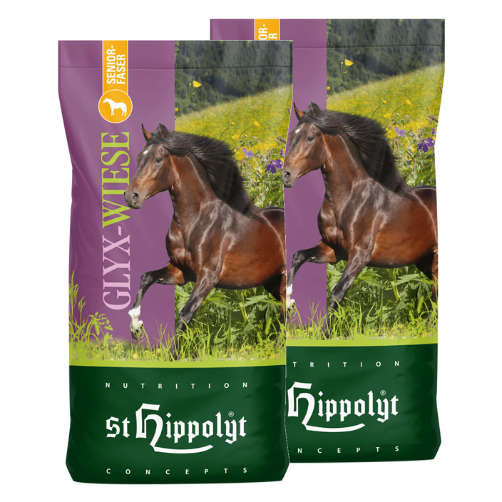 St.Hippolyt - Glyx-Wiese Seniorfaser - Hochwertige Aufwertung der Raufutterration
