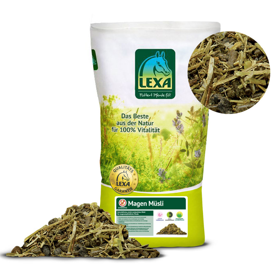 Lexa Magen Müsli Sack mit Futter