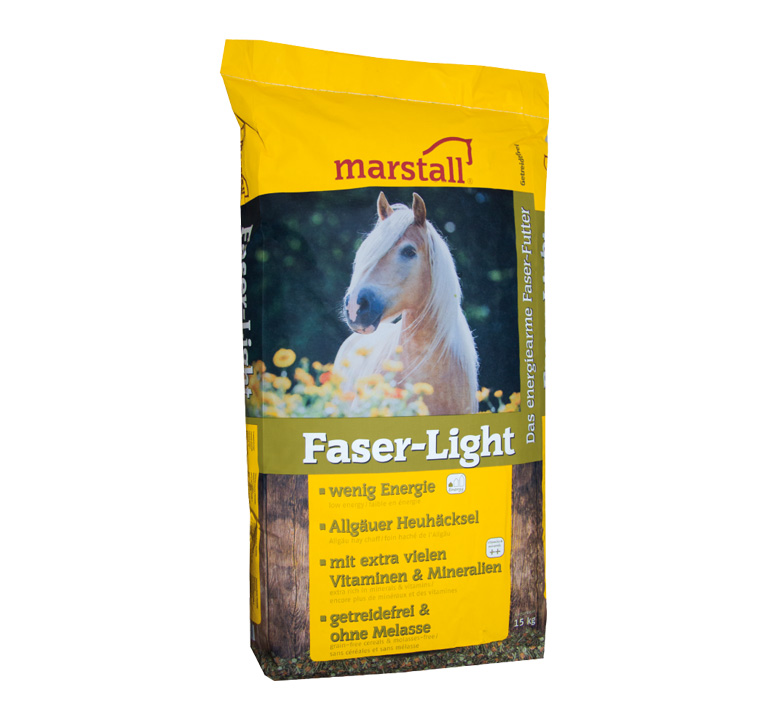 marstall - Faser-Light® - niederglykämisches Light-Futter mit funktioneller Previta-Faser