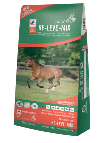 Saracen - Re-Leve® Mix - für Pferde mit empfindlichem Magen, nervösem Gemüt oder Muskelproblemen Saracen - Re-Leve® Mix - für Pferde mit empfindlichem Magen, nervösem Gemüt oder Muskelproblemen