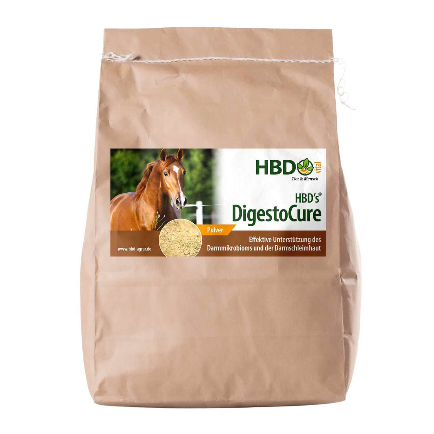 HBD-Agrar - HBD's® DigestoCure - Darmkur für Pferde - unterstützt und belebt die Darmflora