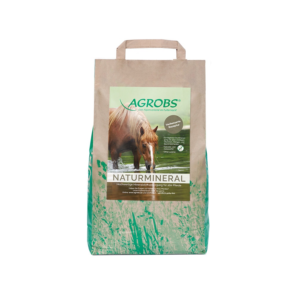 Agrobs - Naturmineral - Hochwertige Mineralstoffe und Vitamine für alle Pferde Agrobs - Naturmineral - Hochwertige Mineralstoffe und Vitamine für alle Pferde