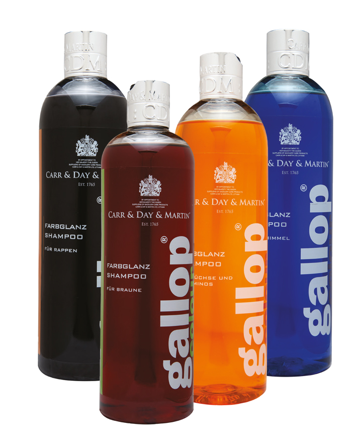 Carr & Day & Martin - Gallop Farbglanz Shampoo - Colour Shampoo für Pferde Carr & Day & Martin - Gallop Farbglanz Shampoo - Colour Shampoo für Pferde