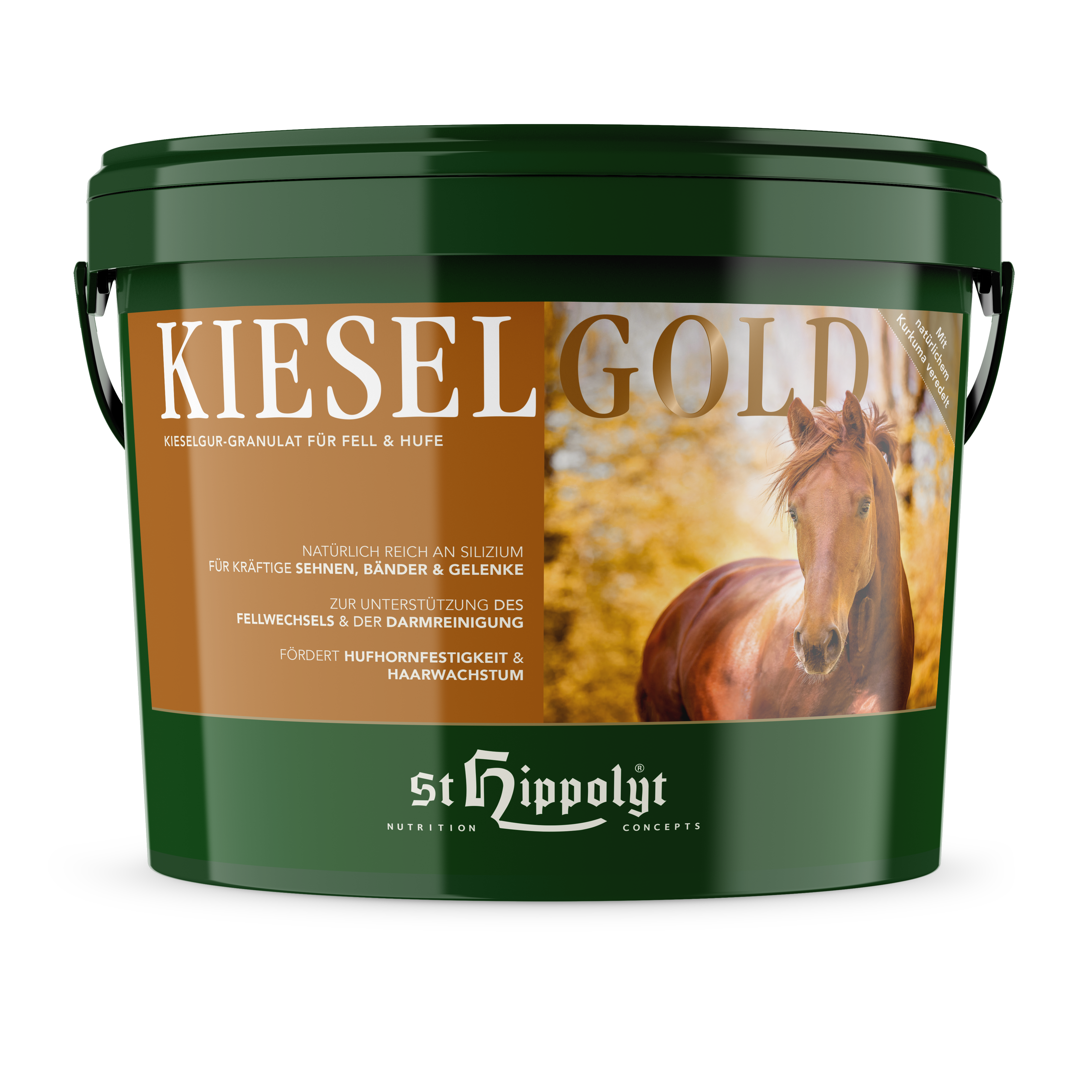 St.Hippolyt - Kieselgold - stärkt den Bewegungsapparat -  unterstützt Fellwechsel & Darmreinigung St.Hippolyt - Kieselgold - stärkt den Bewegungsapparat -  unterstützt Fellwechsel & Darmreinigung