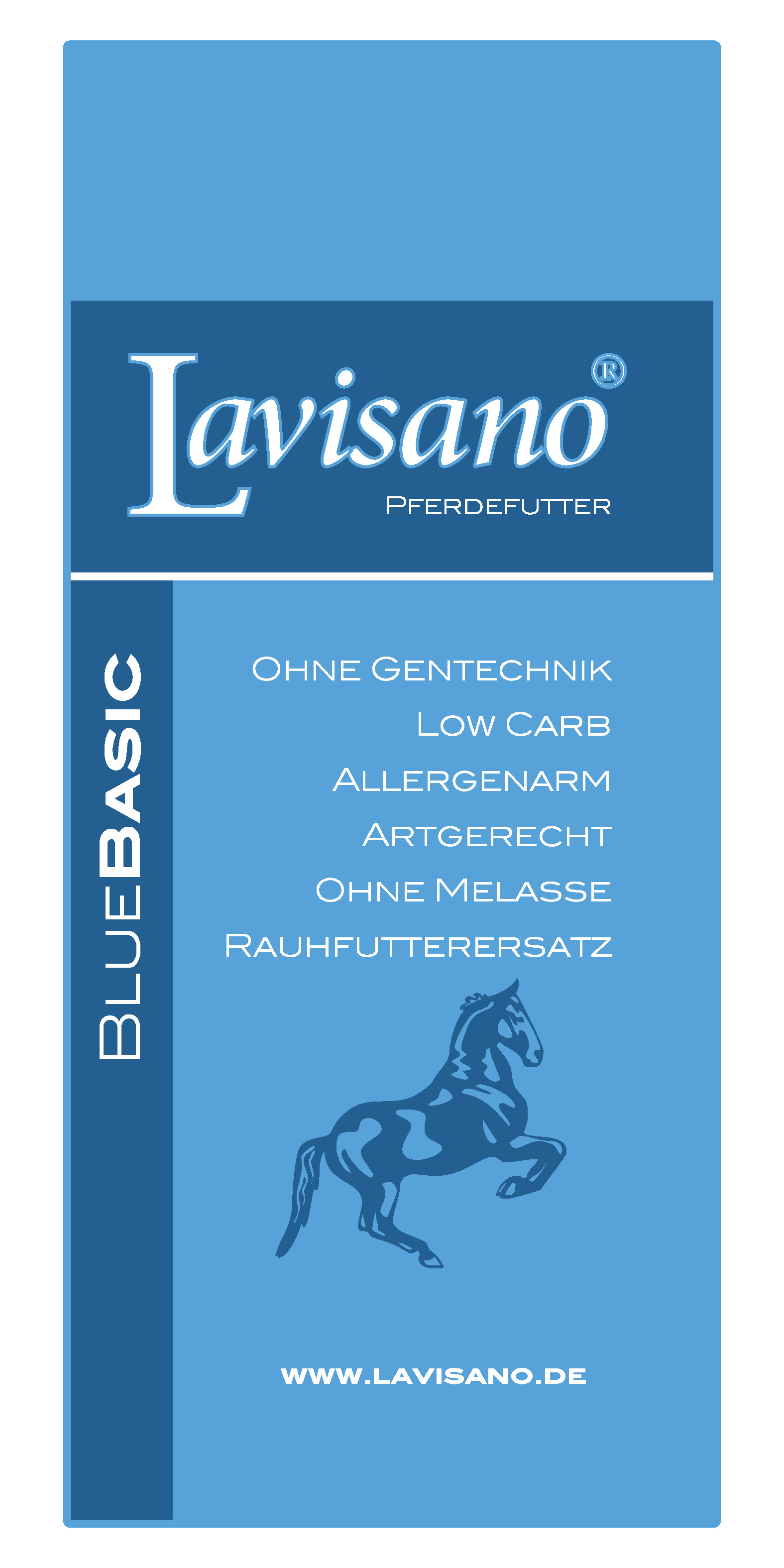 Lavisano - BlueBasic - Verdauungsförderndes Basisfutter für Pferde