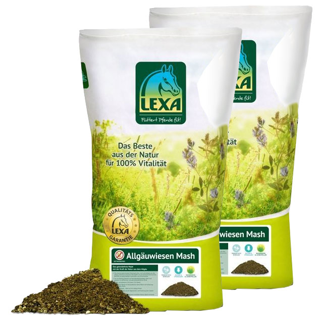 Lexa - Allgäuwiesen Mash - getreidefreies Mash für empfindliche Pferde