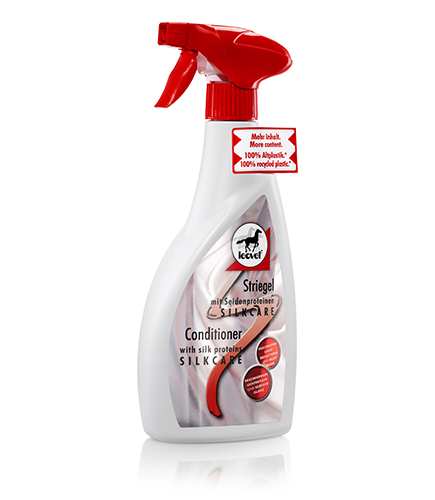 Leovet - Silkcare Striegel - erstrahlende Lichtreflexe durch hochwertige Seidenproteine Leovet - Silkcare Striegel - erstrahlende Lichtreflexe durch hochwertige Seidenproteine