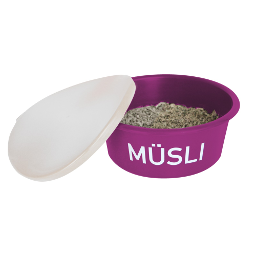 Waldhausen - Müsli-Schale mit Deckel, lila Waldhausen - Müsli-Schale mit Deckel, lila