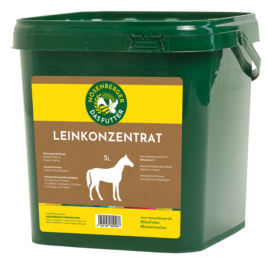 Nösenberger - Leinkonzentrat pur - Das Aufbaupräparat Nösenberger - Leinkonzentrat pur - Das Aufbaupräparat