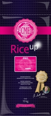 CME - RiceUp Pro - stärkearmes Reisfutter mit niedrigem glykämischem Index
