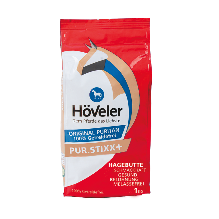 Höveler - Pur Stixx Plus Hagebutte - Die schmackhafte und getreidefreie Belohnung für Ihr Pferd Höveler - Pur Stixx Plus Hagebutte - Die schmackhafte und getreidefreie Belohnung für Ihr Pferd