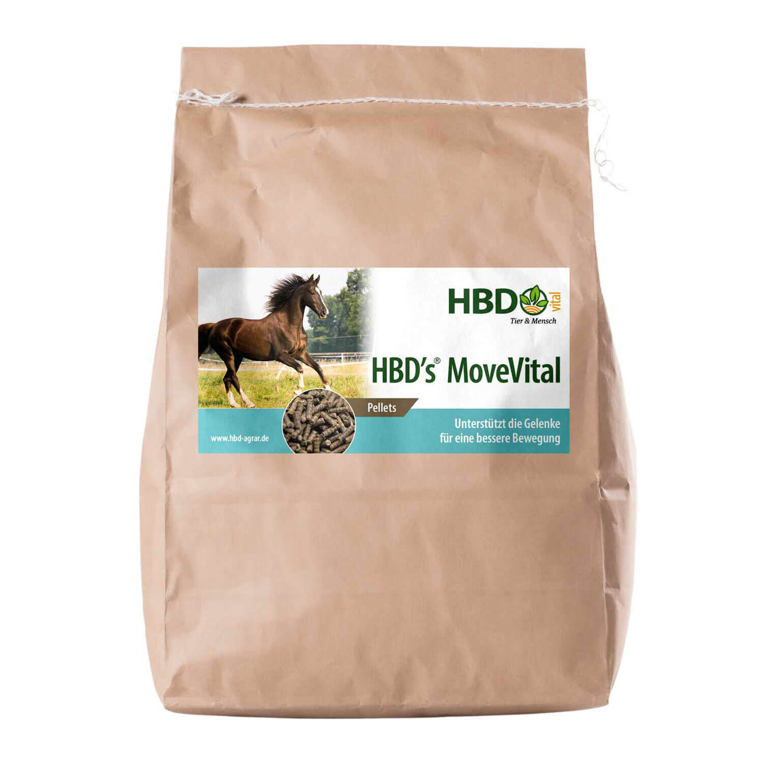 HBD-Agrar - HBD`s® MoveVital - Ergänzungsfuttermittel für stark beanspruchte Pferde