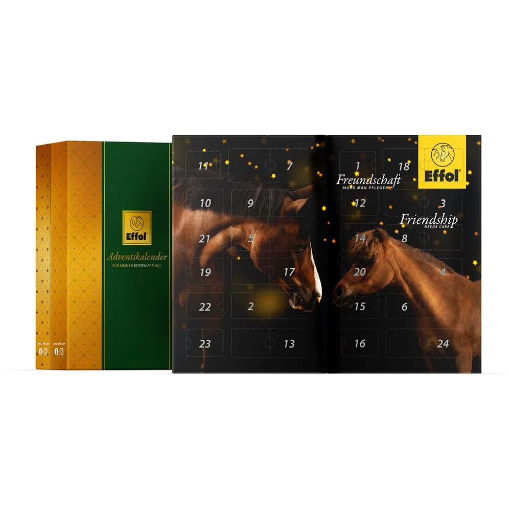 Effol® - Adventskalender 2025 - Weihnachtsfreude für Pferde und ReiterInnen
