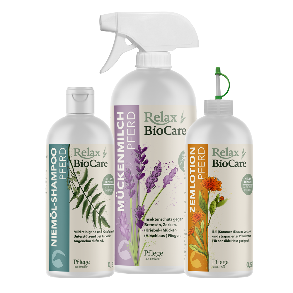 RELAX - Sommerekzempaket XL - Fell- und Hautpflege-Set XL RELAX - Sommerekzempaket XL - Fell- und Hautpflege-Set XL