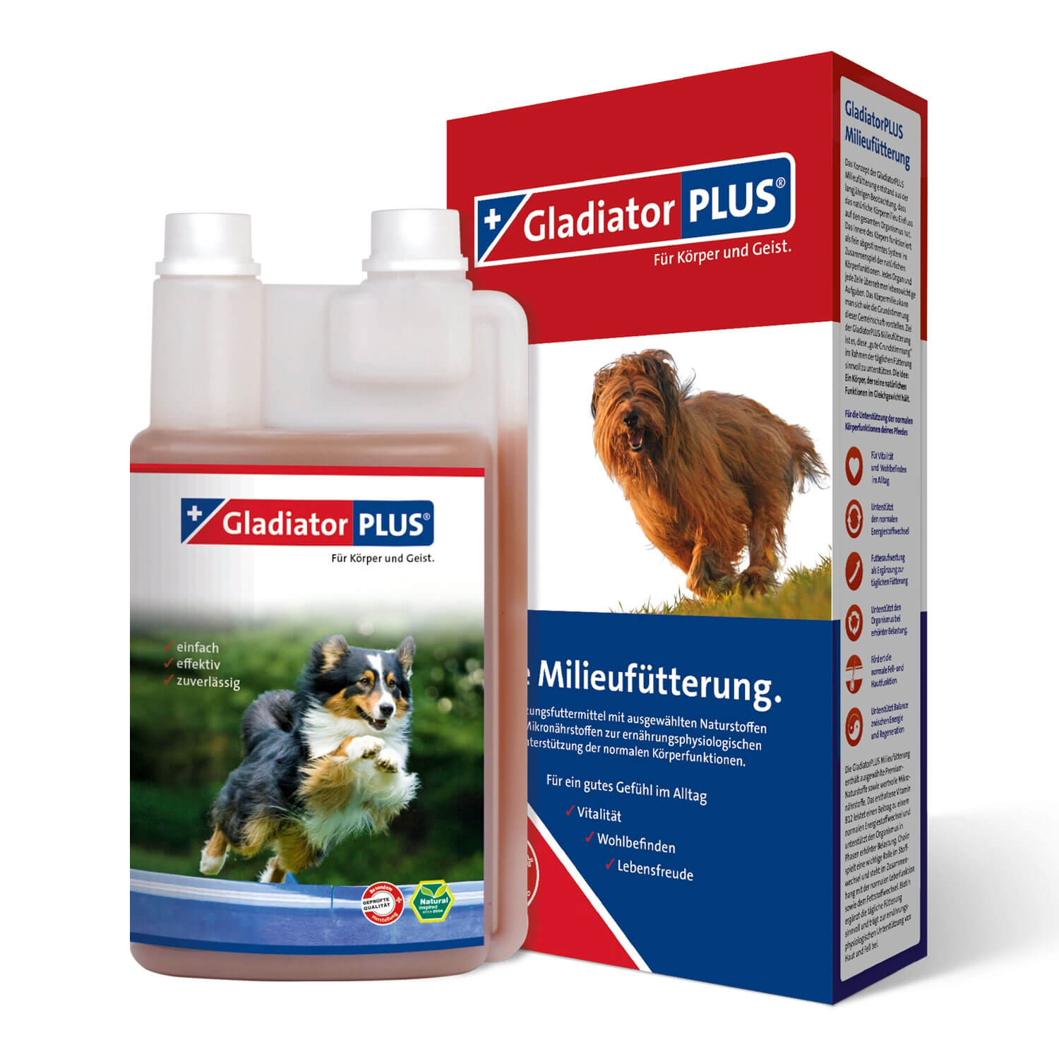 GladiatorPLUS - für Hunde - hochbioverfügbare Futterergänzung