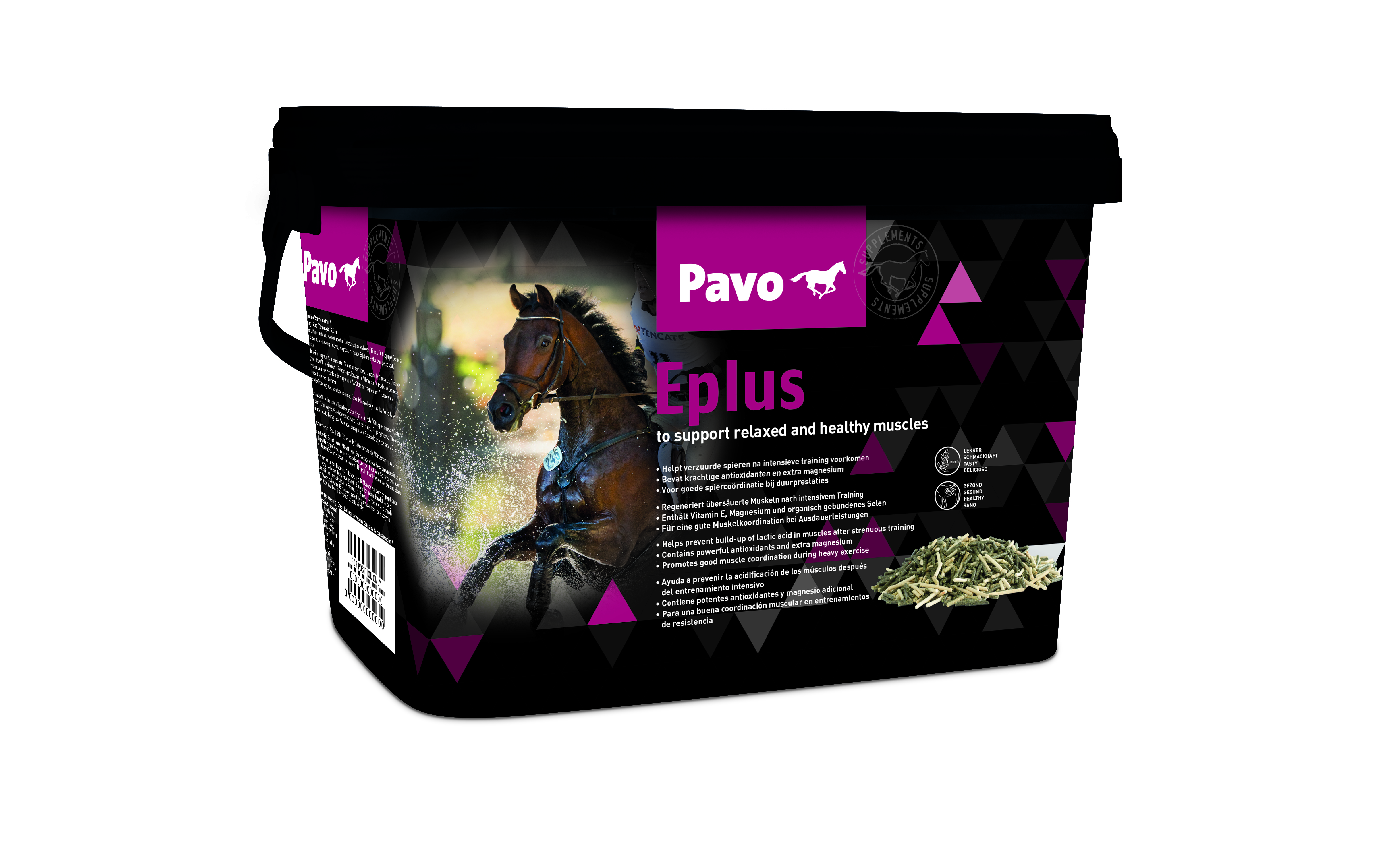 Pavo - Eplus - Ergänzung für eine lockere Muskulatur bei Pferden