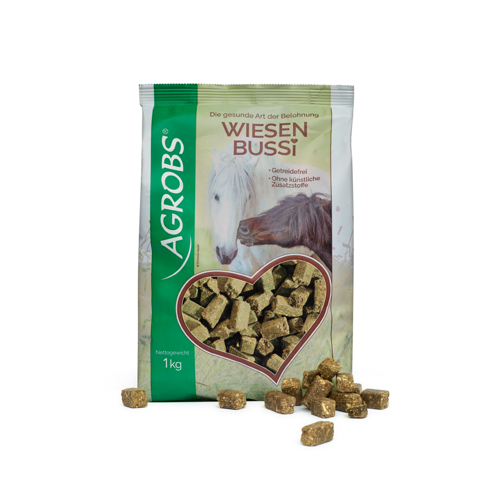 Agrobs - WiesenBussi - Schmackhaftes Leckerli aus Gräsern, Wurzeln und Obst Agrobs - WiesenBussi - Schmackhaftes Leckerli aus Gräsern, Wurzeln und Obst