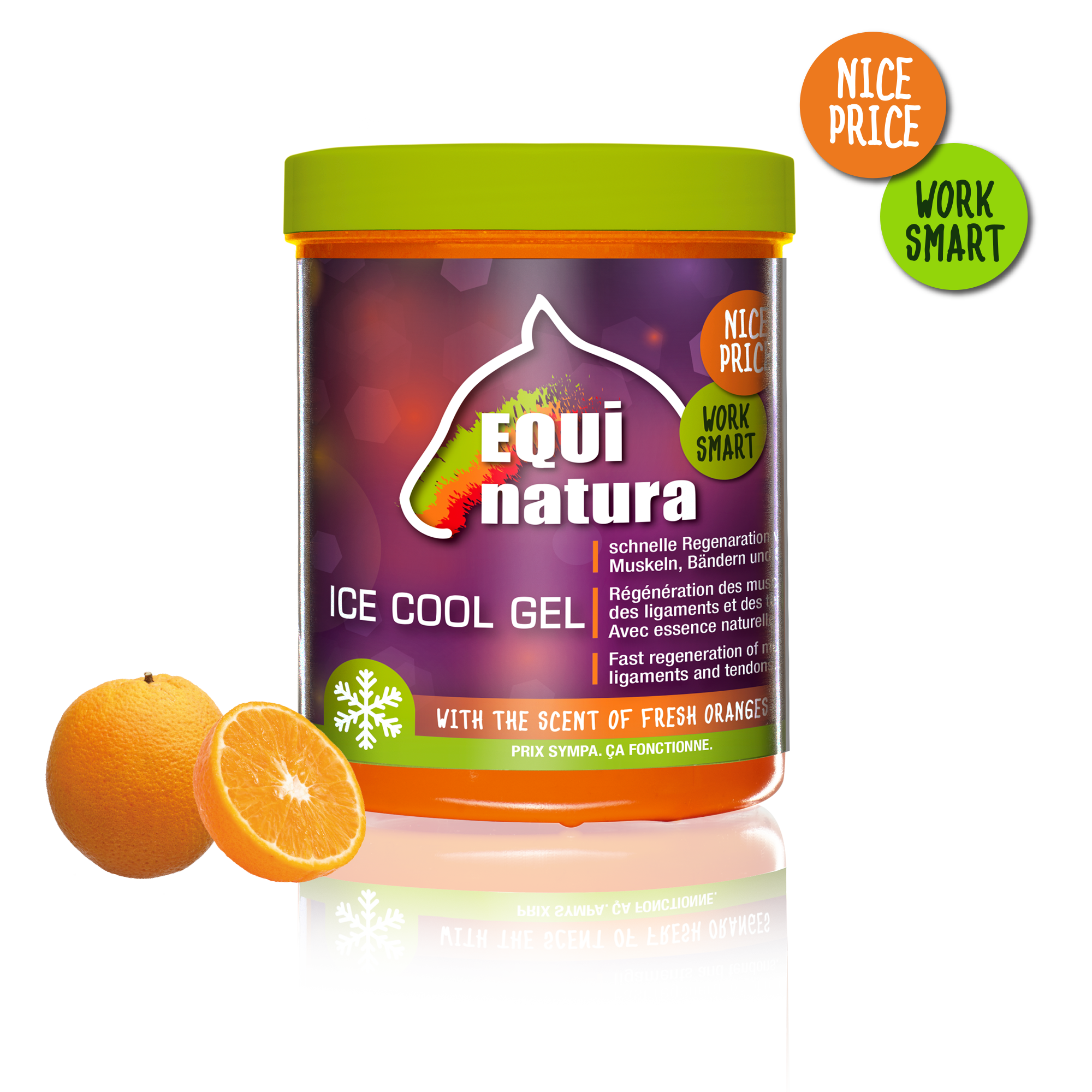 Equinatura - Ice Cool Gel - zur Regeneration von Muskeln, Bändern und Sehnen