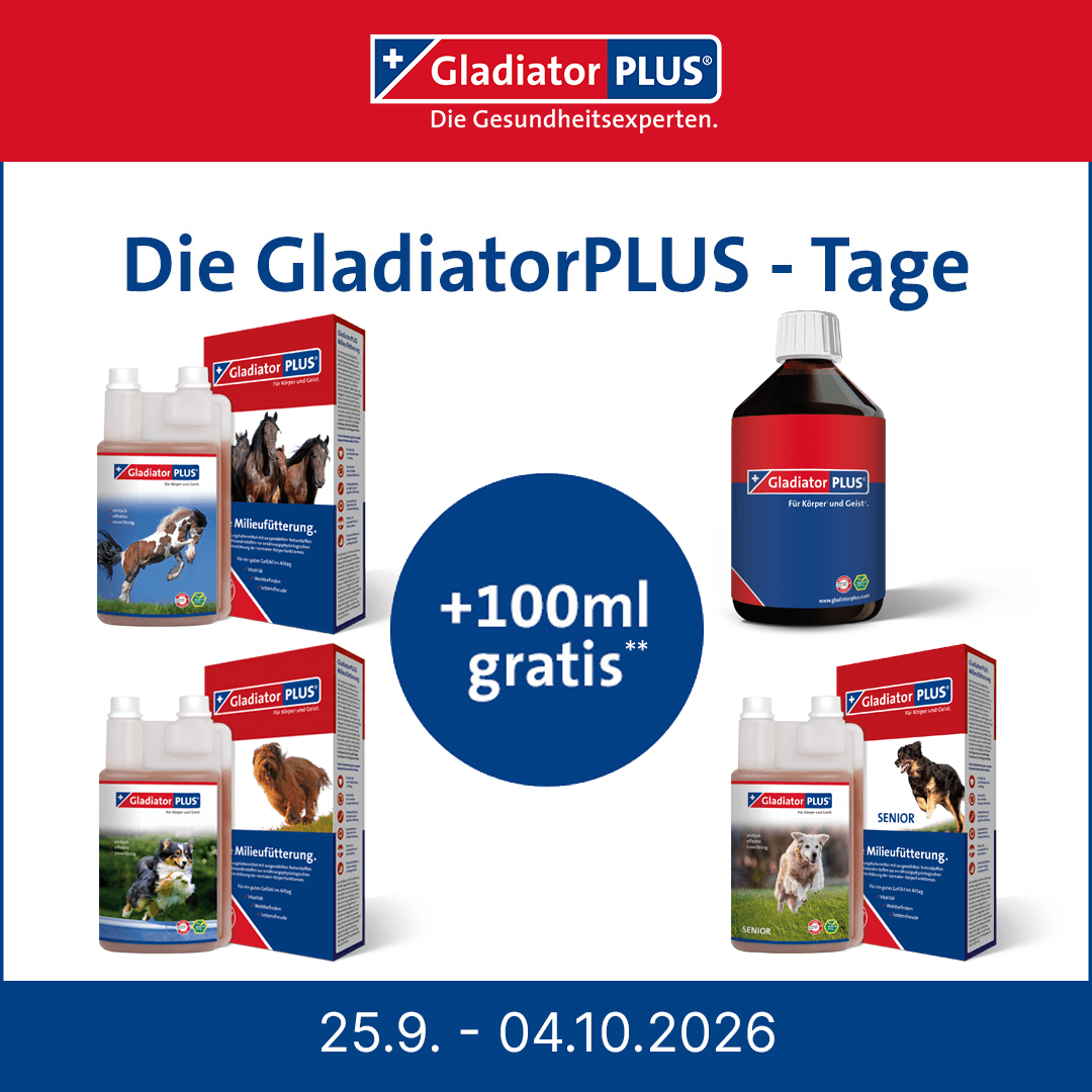 GladiatorPLUS Tage 25.9.-4.10.2026