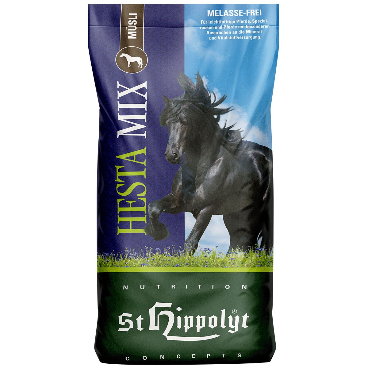 St.Hippolyt - Hesta Mix Müsli - Vitalstoffreiches und hoch bioverfügbares Pferdefutter St.Hippolyt - Hesta Mix Müsli - Vitalstoffreiches und hoch bioverfügbares Pferdefutter