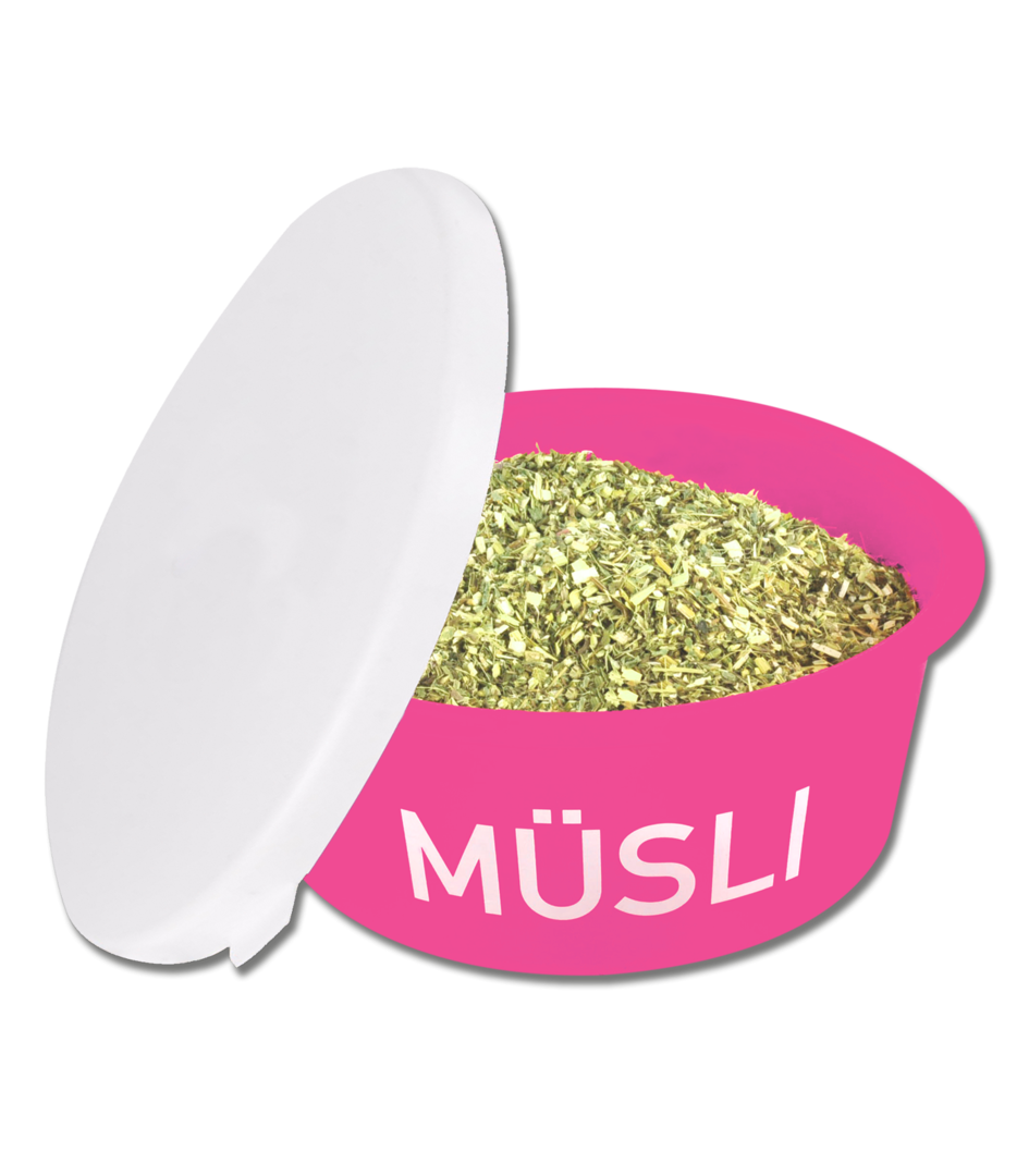 Waldhausen - Müsli-Schale mit Deckel, pink Waldhausen - Müsli-Schale mit Deckel, pink