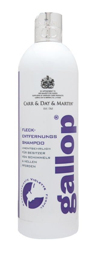 Carr & Day & Martin - Gallop Fleckentfernungs Shampoo - leistungsstarkes Shampoo für Pferde Carr & Day & Martin - Gallop Fleckentfernungs Shampoo - leistungsstarkes Shampoo für Pferde
