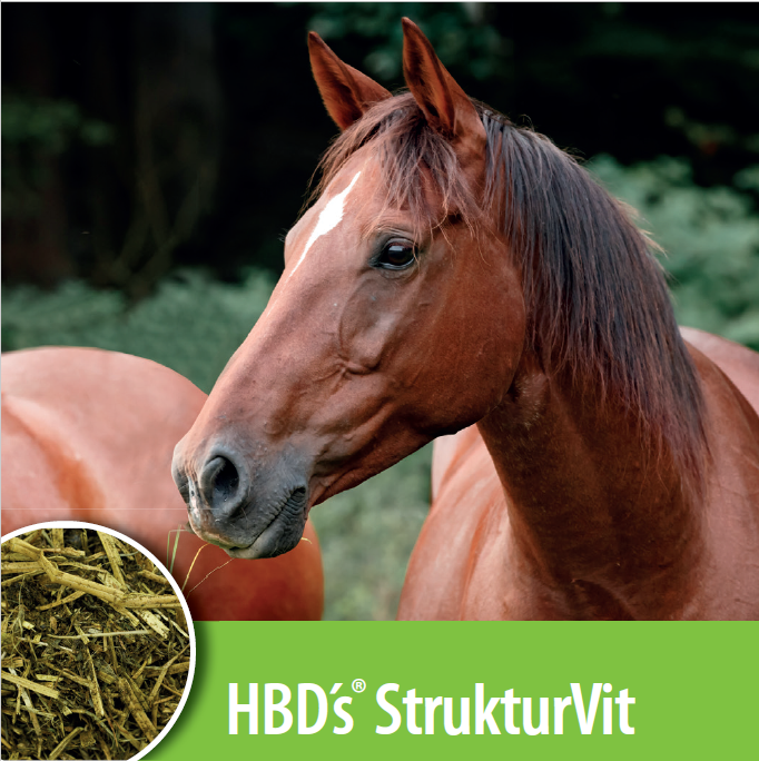 HBD-Agrar - HBD's® StrukturVit - Strukturfutter für Pferde ohne synthetische Zusätze, melassefrei