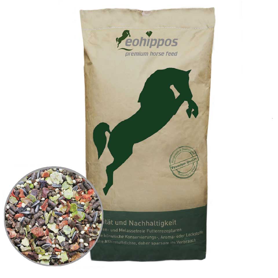 Eohippos - Ultra Sensitiv 2.0 - Müsli für stoffwechselempfindliche Pferde Eohippos - Ultra Sensitiv 2.0 - Müsli für stoffwechselempfindliche Pferde