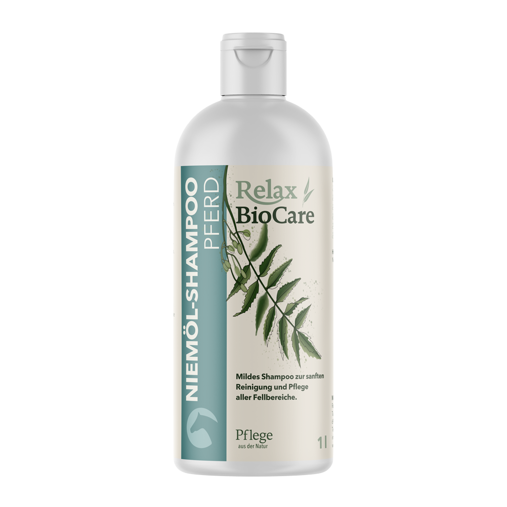 RELAX - Niemöl Shampoo - Pflegemittel für Pferde